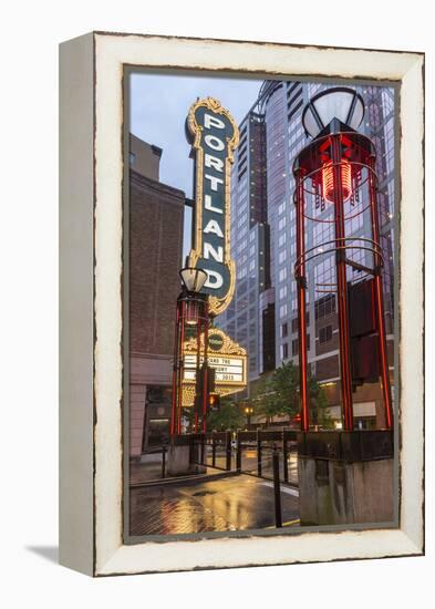 Arlene Schnitzer Concert Hall in Downtown Portland, Oregon-Chuck Haney-Framed Premier Image Canvas