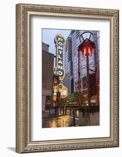 Arlene Schnitzer Concert Hall in Downtown Portland, Oregon-Chuck Haney-Framed Photographic Print