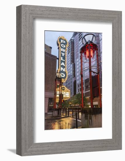 Arlene Schnitzer Concert Hall in Downtown Portland, Oregon-Chuck Haney-Framed Photographic Print