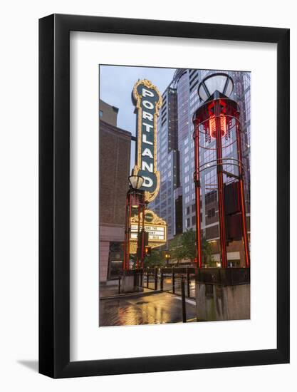 Arlene Schnitzer Concert Hall in Downtown Portland, Oregon-Chuck Haney-Framed Photographic Print