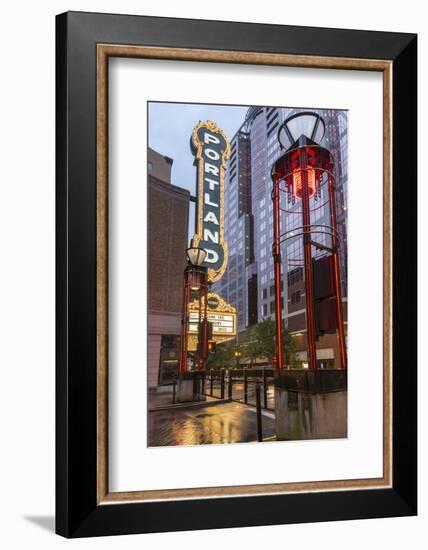 Arlene Schnitzer Concert Hall in Downtown Portland, Oregon-Chuck Haney-Framed Photographic Print