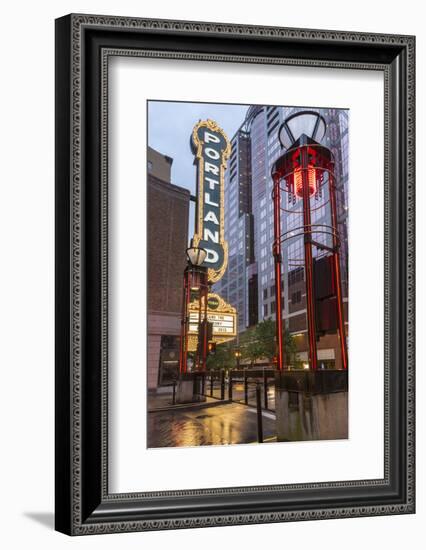 Arlene Schnitzer Concert Hall in Downtown Portland, Oregon-Chuck Haney-Framed Photographic Print