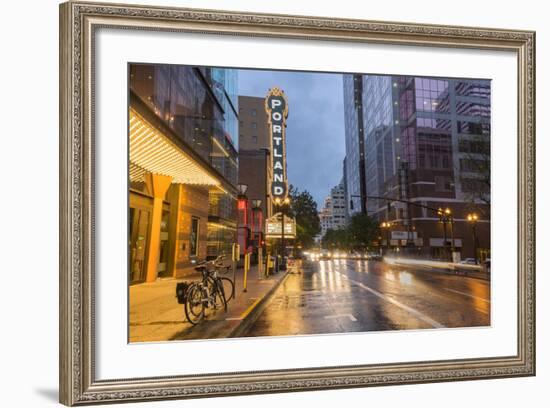 Arlene Schnitzer Concert Hall in Downtown Portland, Oregon-Chuck Haney-Framed Photographic Print