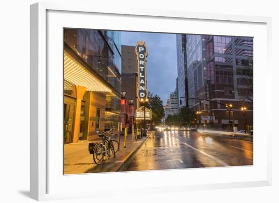 Arlene Schnitzer Concert Hall in Downtown Portland, Oregon-Chuck Haney-Framed Photographic Print