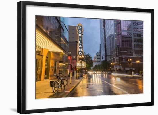 Arlene Schnitzer Concert Hall in Downtown Portland, Oregon-Chuck Haney-Framed Photographic Print
