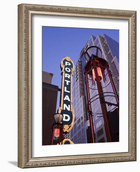 Arlene Schnitzer Concert Hall in Portland, Oregon, United States of America, North America-Richard Cummins-Framed Photographic Print
