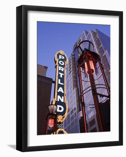 Arlene Schnitzer Concert Hall in Portland, Oregon, United States of America, North America-Richard Cummins-Framed Photographic Print