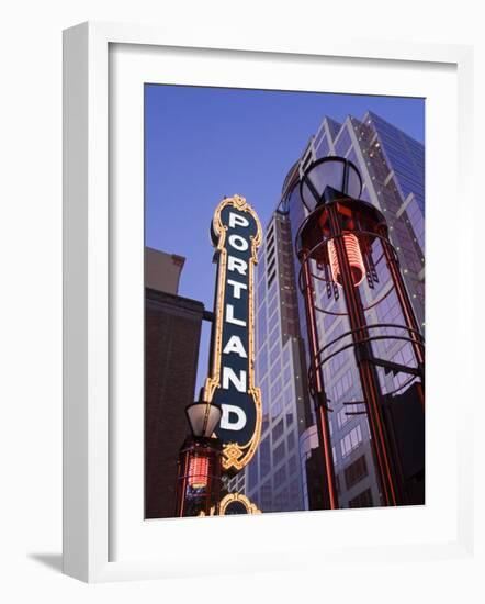 Arlene Schnitzer Concert Hall in Portland, Oregon, United States of America, North America-Richard Cummins-Framed Photographic Print