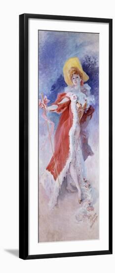 Arlette Dorgere-Jules Chéret-Framed Giclee Print