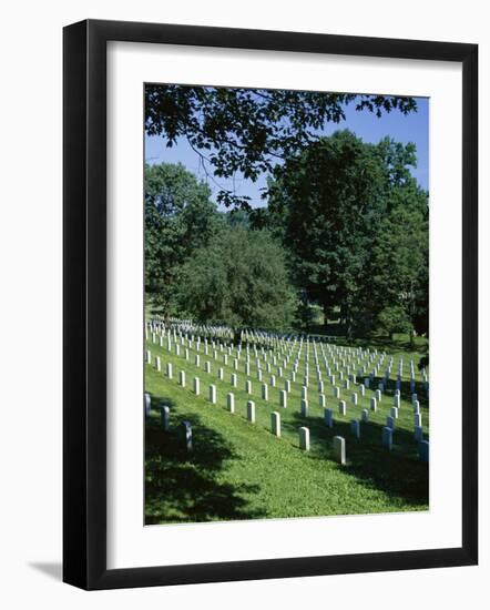 Arlington Cemetery, Arlington, Virginia, USA-Jonathan Hodson-Framed Photographic Print