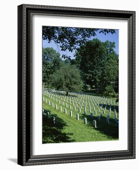 Arlington Cemetery, Arlington, Virginia, USA-Jonathan Hodson-Framed Photographic Print