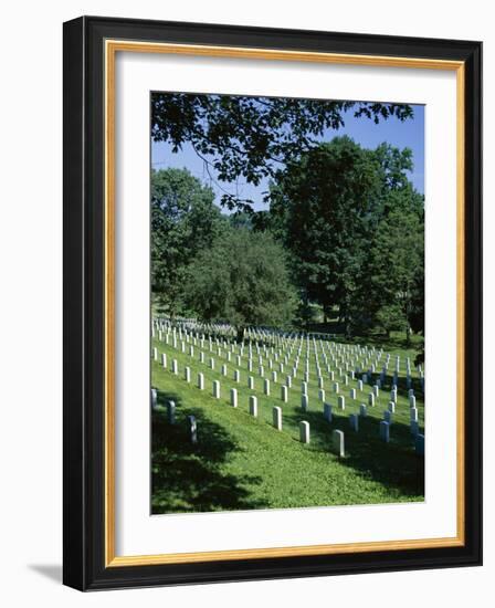 Arlington Cemetery, Arlington, Virginia, USA-Jonathan Hodson-Framed Photographic Print