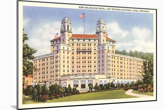 Arlington Hotel, Hot Springs, Arkansas-null-Mounted Art Print