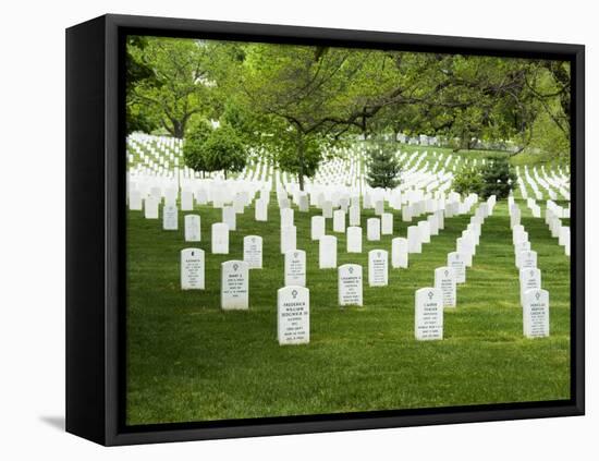 Arlington National Cemetery, Arlington, Virginia, United States of America, North America-Robert Harding-Framed Premier Image Canvas