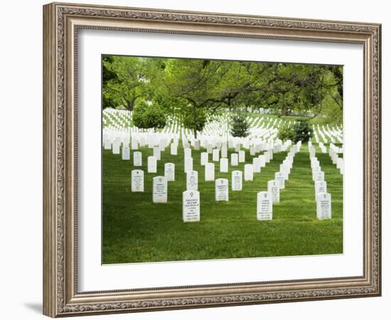 Arlington National Cemetery, Arlington, Virginia, United States of America, North America-Robert Harding-Framed Photographic Print