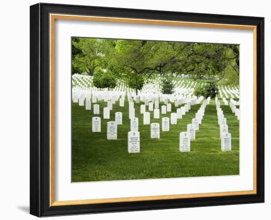 Arlington National Cemetery, Arlington, Virginia, United States of America, North America-Robert Harding-Framed Photographic Print