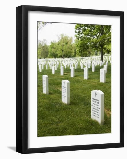 Arlington National Cemetery, Arlington, Virginia, United States of America, North America-Robert Harding-Framed Photographic Print