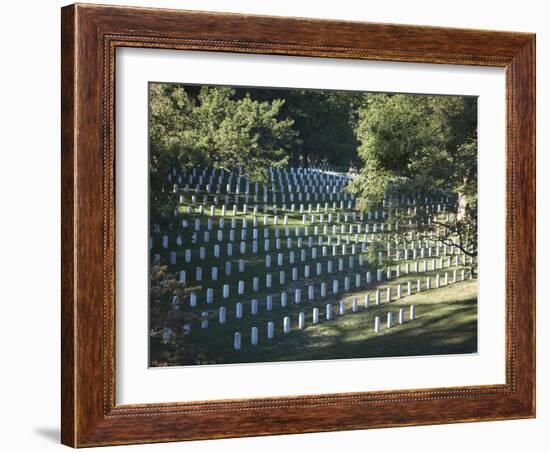 Arlington National Cemetery, Arlington, Virginia, USA-Stocktrek Images-Framed Photographic Print
