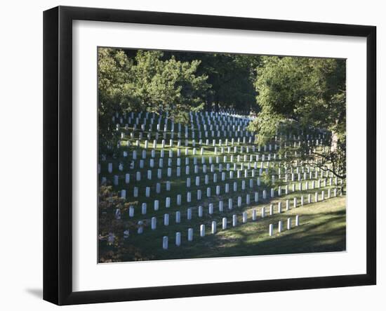 Arlington National Cemetery, Arlington, Virginia, USA-Stocktrek Images-Framed Photographic Print