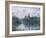 Arm of the Seine near Vetheuil, c. 1878 (oil on canvas)-Claude Monet-Framed Giclee Print