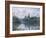 Arm of the Seine near Vetheuil, c. 1878 (oil on canvas)-Claude Monet-Framed Giclee Print