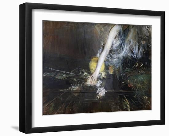 Arm with Flower Vase, Ca 1910-Giovanni Boldini-Framed Giclee Print