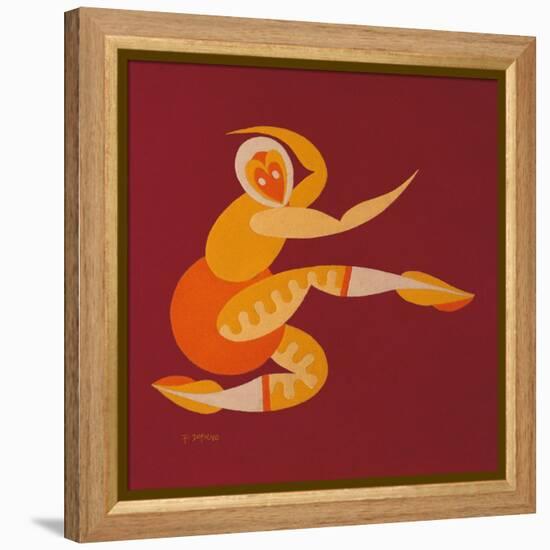 Armadillo Ballerina (Trisa)-Fortunato Depero-Framed Premier Image Canvas