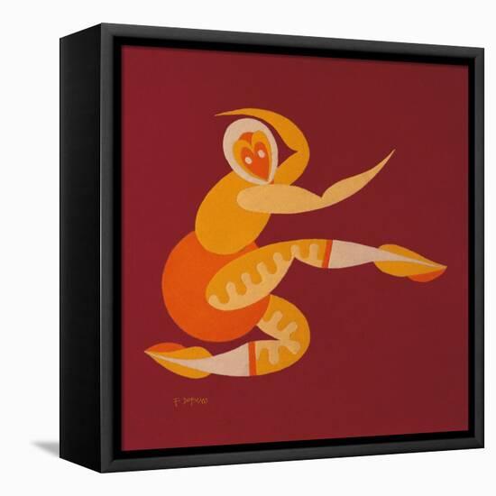 Armadillo Ballerina (Trisa)-Fortunato Depero-Framed Premier Image Canvas