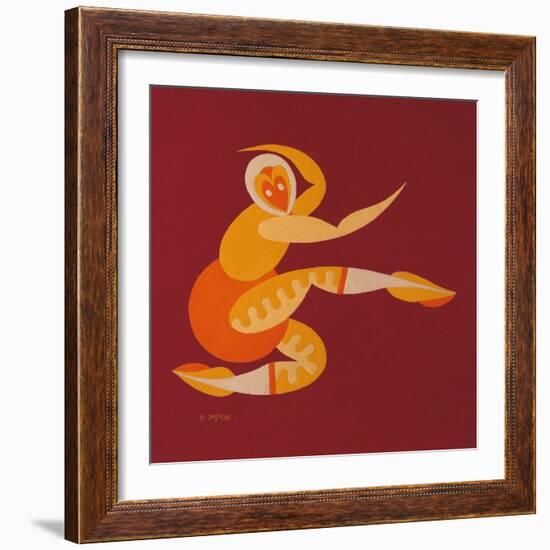 Armadillo Ballerina (Trisa)-Fortunato Depero-Framed Giclee Print