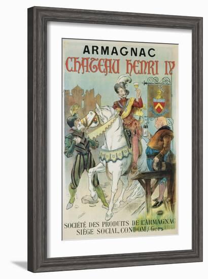 Armagnac Chateau Henry Iv Poster-null-Framed Giclee Print