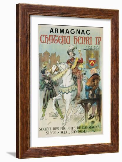 Armagnac Chateau Henry Iv Poster-null-Framed Giclee Print