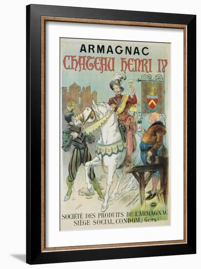 Armagnac Chateau Henry Iv Poster-null-Framed Giclee Print