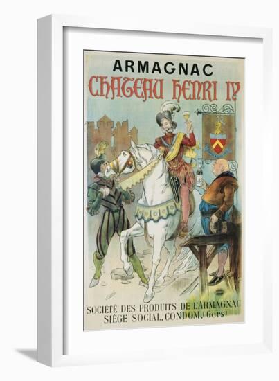 Armagnac Chateau Henry Iv Poster-null-Framed Giclee Print