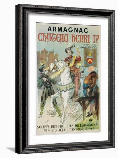 Armagnac Chateau Henry Iv Poster-null-Framed Giclee Print