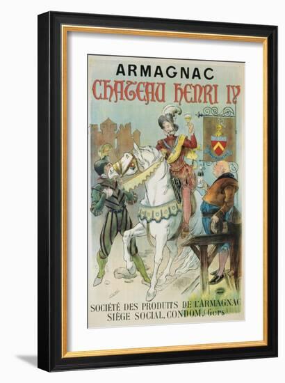 Armagnac Chateau Henry Iv Poster-null-Framed Giclee Print