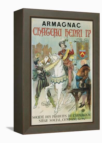 Armagnac Chateau Henry Iv Poster-null-Framed Premier Image Canvas