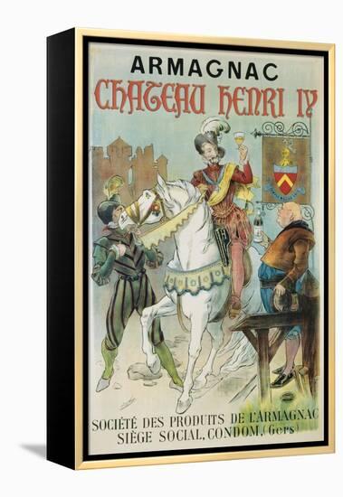 Armagnac Chateau Henry Iv Poster-null-Framed Premier Image Canvas