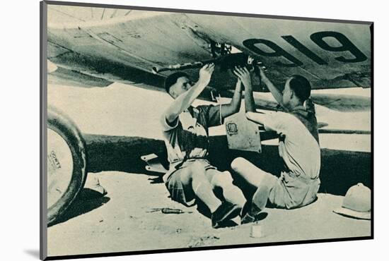 Armament Section at Work, 1940-Unknown-Mounted Photographic Print