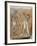 Armana Style Relief of a Royal Couple-null-Framed Photographic Print