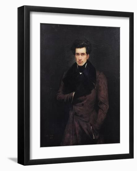 Armand Carrel-Ary Scheffer-Framed Giclee Print