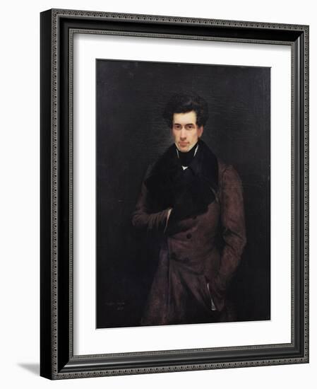 Armand Carrel-Ary Scheffer-Framed Giclee Print