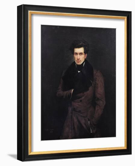 Armand Carrel-Ary Scheffer-Framed Giclee Print