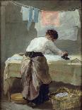 Woman Ironing-Armand Desire Gautier-Framed Giclee Print