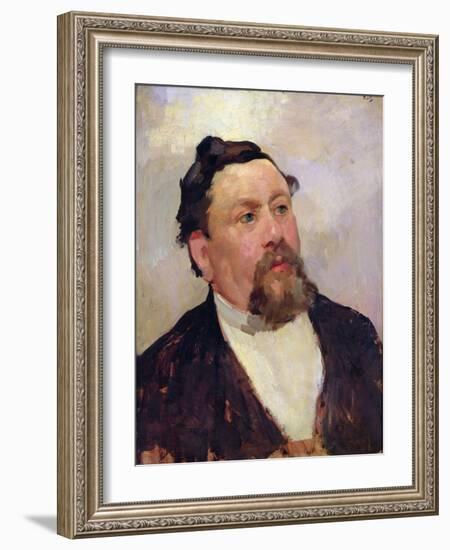 Armand Fallieres (1841-1931) 1891 (Oil on Canvas)-Alfred Roll-Framed Giclee Print