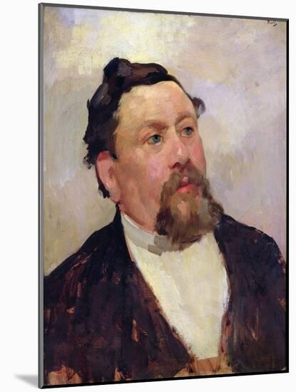 Armand Fallieres (1841-1931) 1891 (Oil on Canvas)-Alfred Roll-Mounted Giclee Print