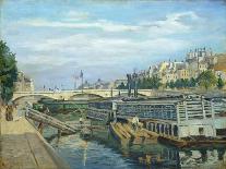 The Bridge of Louis Philippe, 1875-Armand Guillaumin-Giclee Print