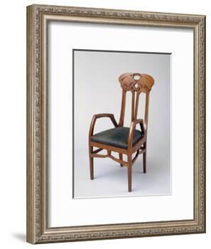 Armchair, Part of a Room Exhibited in Milan in 1906-Eugenio Quarti-Framed Giclee Print
