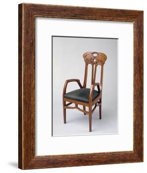 Armchair, Part of a Room Exhibited in Milan in 1906-Eugenio Quarti-Framed Giclee Print