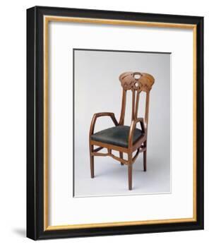 Armchair, Part of a Room Exhibited in Milan in 1906-Eugenio Quarti-Framed Giclee Print