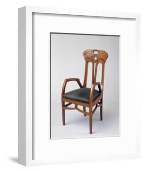 Armchair, Part of a Room Exhibited in Milan in 1906-Eugenio Quarti-Framed Giclee Print